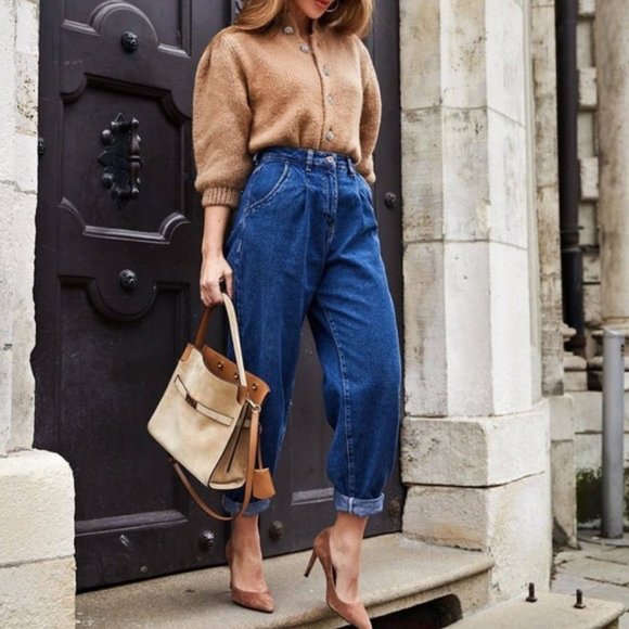 Zara Denim - ZARA High Rise Z1975 AUTHENTIC SLOUCHY JEANS